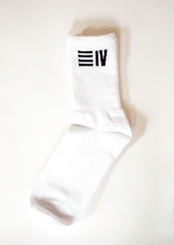 Load image into Gallery viewer, Youth White Crew Sock
